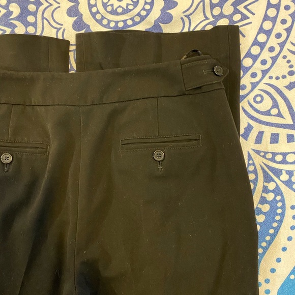 💙👖BEAUTIFUL BLACK ANNE KLEIN DRESS PANTS👖💙6 5/6 28 EUC 4 POCKET TROUSERS - Picture 4 of 16